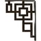 Ekena Millwork Eris Wrought Iron Bracket, (Single center brace), Antiqued Warm Silver 1 1/2"W x 5 1/2"D x 8"H BKTM01X05X08SERAWS - alternate 6